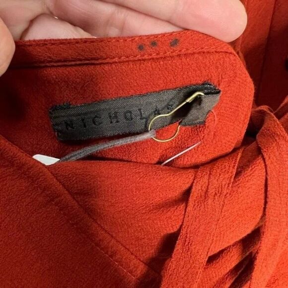 Nicholas K x Free People NWT Juno Dress in Crimson XS ($450) - Picture 10 of 13